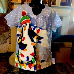 UA Scrub top, size medium